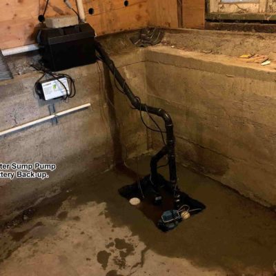 Rain water sump pump